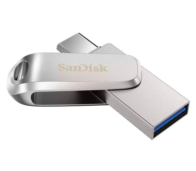Накопитель SanDisk USB3.1 1TB Ultra Dual Drive Luxe, USB-A + USB-C