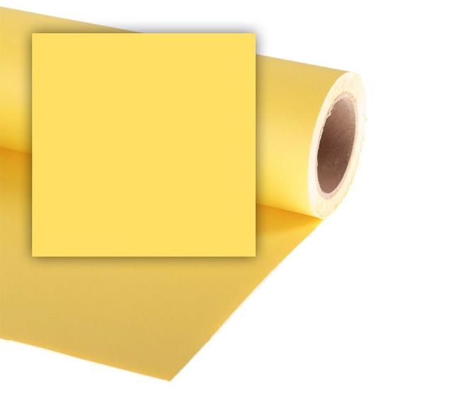Фон Colorama Dandelion, бумажный, 1.35x11 м, желтый